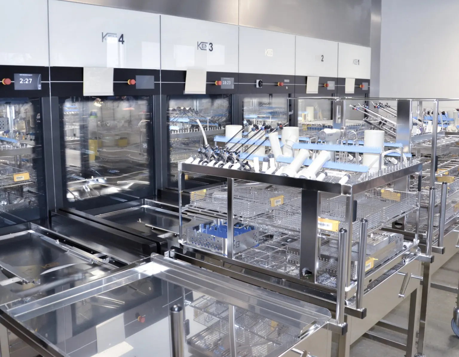 KEN IQ5 Washer-Disinfector in Hospital CSSD