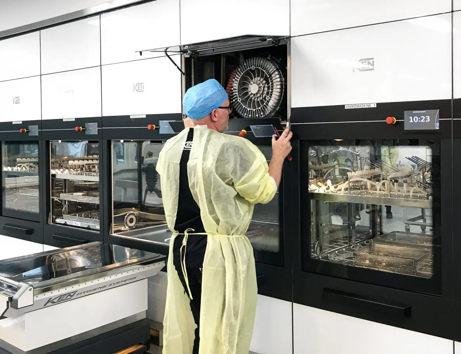 KEN IQ5 Washer Disinfector Repair in CSSD